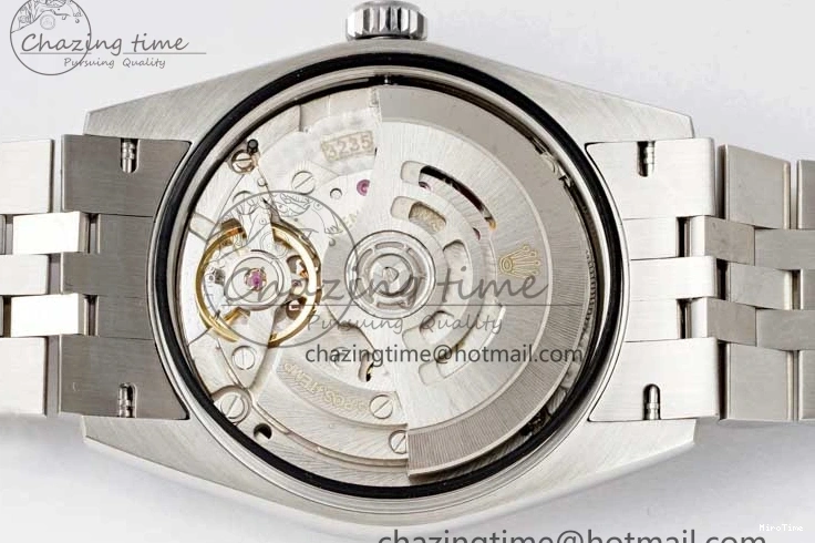 MiroTime 0425 DateJust 36mm SS DIWF 1:1 Best Edition 904L Steel Gray Dial Green Markers on Jubilee Bracelet SA Upgraded 2312